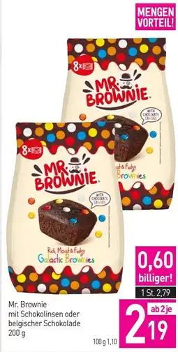Sutterlüty Mr. Brownie mit Schokolinsen oder belgischer Schokolade Angebot