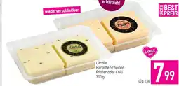 Sutterlüty Ländle Raclette Scheiben Pfeffer oder Chili Angebot