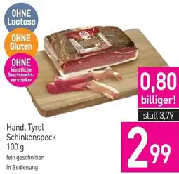Sutterlüty Handl Tyrol Schinkenspeck fein geschnitten Angebot
