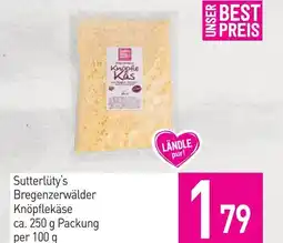 Sutterlüty Sutterlüty's Bregenzerwälder Knöpflekäse Angebot