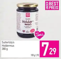 Sutterlüty Sutterlüty's Holdermus Angebot