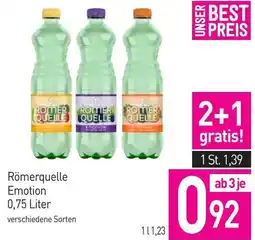 Sutterlüty Römerquelle Emotion Angebot