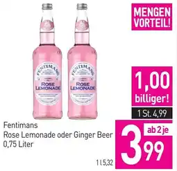 Sutterlüty Fentimans Rose Lemonade oder Ginger Beer Angebot
