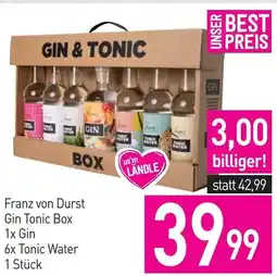 Sutterlüty Franz von Durst Gin Tonic Box Angebot
