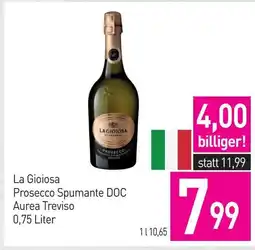 Sutterlüty La Gioiosa Prosecco Spumante DOC Aurea Treviso Angebot