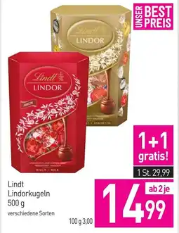Sutterlüty Lindt Lindorkugeln Angebot