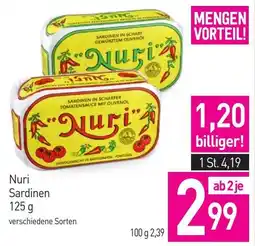 Sutterlüty Nuri Sardinen Angebot