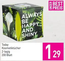 Sutterlüty Today Kosmetiktücher 2-lagig Angebot
