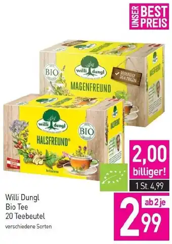 Sutterlüty Willi Dungl Bio Tee Angebot