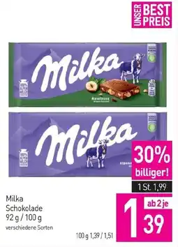 Sutterlüty Milka Schokolade Angebot