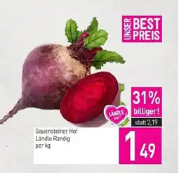 Sutterlüty Gauensteiner Hof Ländle Randig Angebot