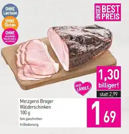 Sutterlüty Metzgerei Broger Wälderschinken Angebot