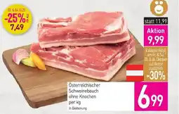 Sutterlüty Österreichischer Schweinebauch ohne Knochen Angebot