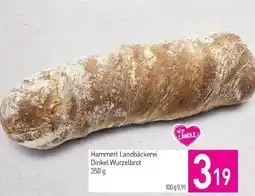 Sutterlüty Hammerl Landbäckerei Dinkel Wurzelbrot Angebot