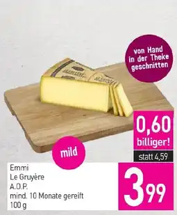 Sutterlüty Emmi Le Gruyère A.O.P. mind. 10 Monate gereift Angebot