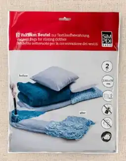 Maximarkt Simpex Basic Vakuum-Beutel Angebot
