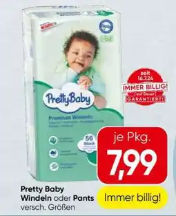 Spar Pretty Baby Windeln oder Pants Angebot
