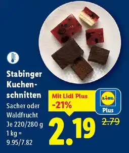 Lidl Stabinger kuchen schnitten Angebot