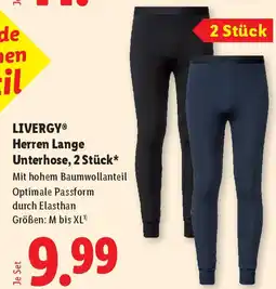 Lidl Livergy® herren lange unterhose Angebot
