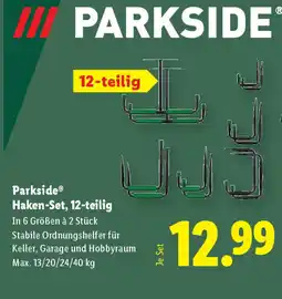 Lidl Parkside haken set 12 teilig Angebot