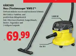 Lidl Kärcher nass trockensauger kwd 2 Angebot