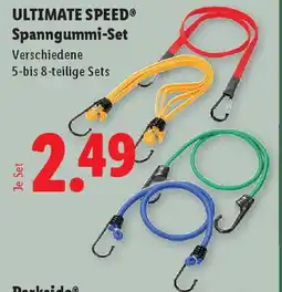 Lidl Ultimate speed spanngummi set Angebot