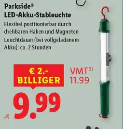 Lidl Parkside led-akku-stableuchte Angebot