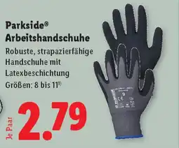 Lidl Parkside arbeitshandschuhe Angebot