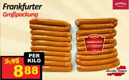Wurstico Frankfurter großpackung Angebot