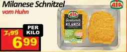 Wurstico Milanese schnitzel vom huhn Angebot