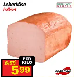 Wurstico Leberkäse halbiert Angebot