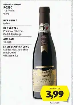 Hofer GRANDE ALBERONE ROSSO Angebot