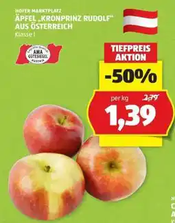 Hofer Äpfel „Kronprinz Rudolf“ aus Österreich Angebot