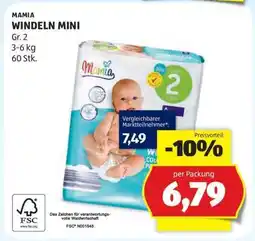 Hofer MAMIA WINDLEN MINI Angebot