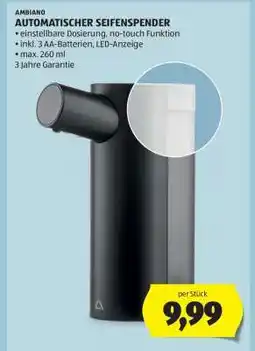 Hofer AUTOMATISCHER SEIFENSPENDER Angebot