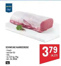 Metro Schweine karreerose Angebot