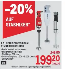 Metro Z.b metro professional stabmixer gsm1015d Angebot