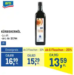 Metro KÜRBISKERNÖL Angebot