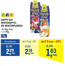 Metro Happy day winterapfel od. winterpunsch Angebot