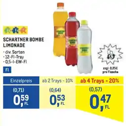 Metro Schartner bombe limonade Angebot