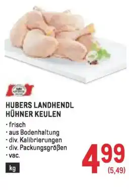 Metro Hubers landhendl hühner keulen Angebot