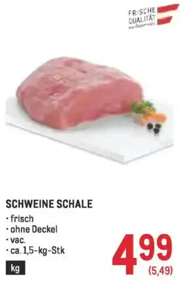 Metro Schweine schale Angebot