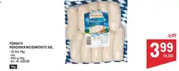 Metro Ponnath münchner weisswürste xxl Angebot