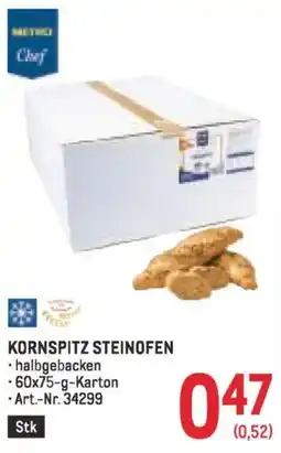 Metro Kornspitz steinofen Angebot