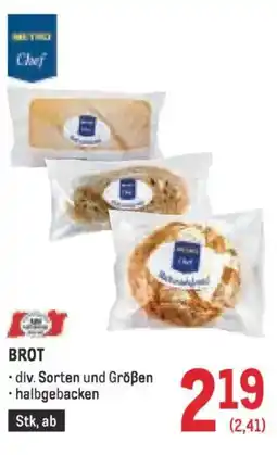 Metro Brot Angebot