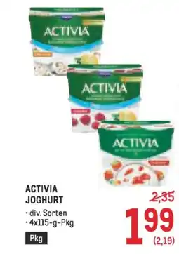 Metro Activia joghurt Angebot