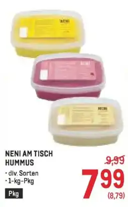 Metro NENI AM TISCH HUMMUS Angebot