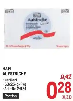 Metro Ham aufstriche Angebot