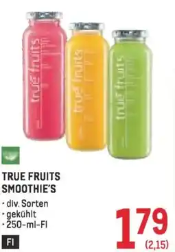Metro True fruits smoothie's Angebot