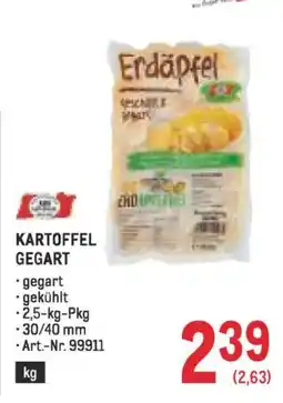 Metro Kartoffel gegart Angebot